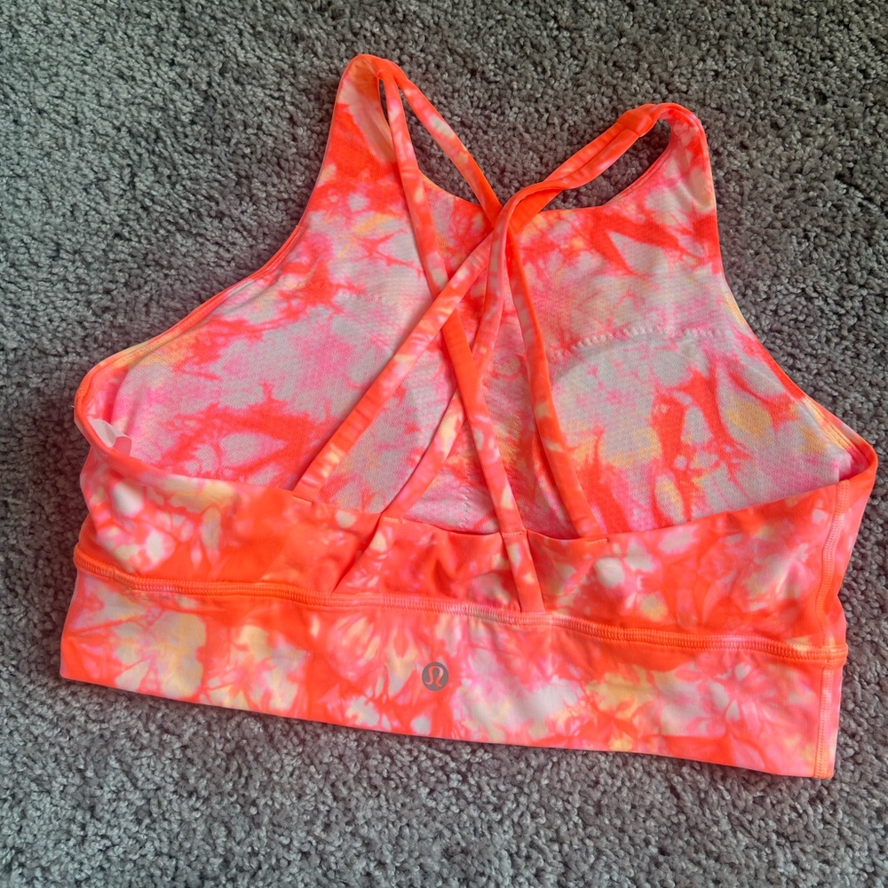 Lululemon high neck energy sports bra